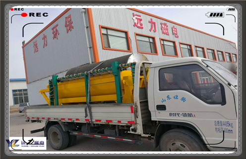 永磁強磁磁選機，資陽(yáng)稀土永磁強磁選機_遠力資陽(yáng)稀土永磁強磁選機使用注意事項磁場(chǎng)分布圖 