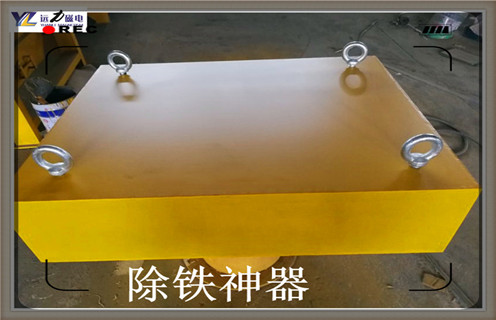 除鐵器安裝示意圖控制部分可以通過(guò)皮帶輸送機聯(lián)鎖