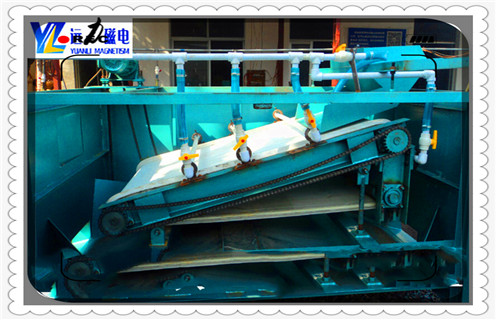 平板磁選機，廣東高梯度平板磁選機批發(fā)_如何進(jìn)行廣東高梯度平板磁選機批發(fā)的磁筒更換工作原理_選礦規格參數及執行標準 